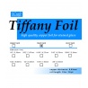 Taśma miedziana Tiffany 3,97mm 5/32", czarny spód