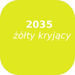 Bąble OPTUL 2035 żółty kryjący, FF-BF, 100g