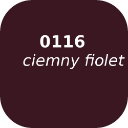 Puder OPTUL 0116 /0 ciemny fiolet, FF, 100g